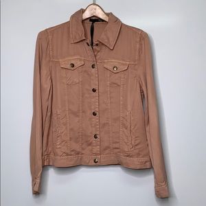 NWTs MAX JEANS • Almond Tan Trucker Jacket